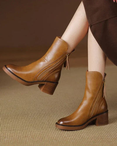 Giulia – elegante stivale in pelle