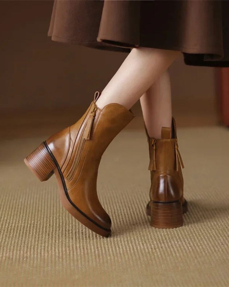 Giulia – elegante stivale in pelle