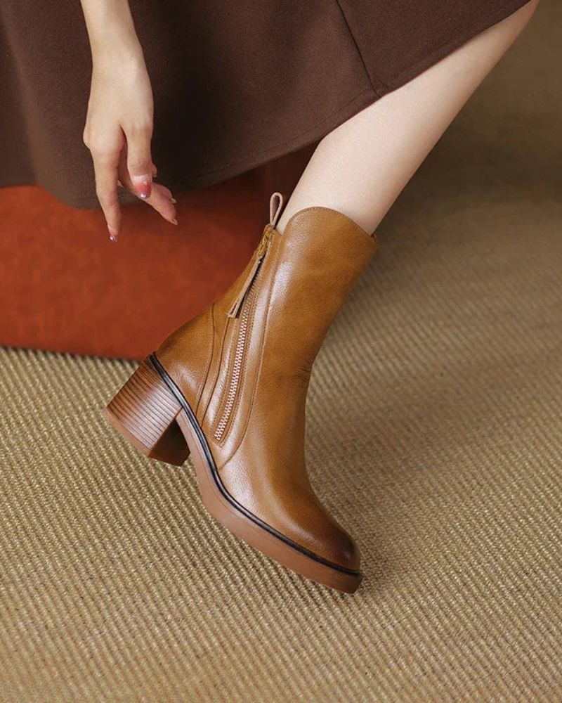 Giulia – elegante stivale in pelle