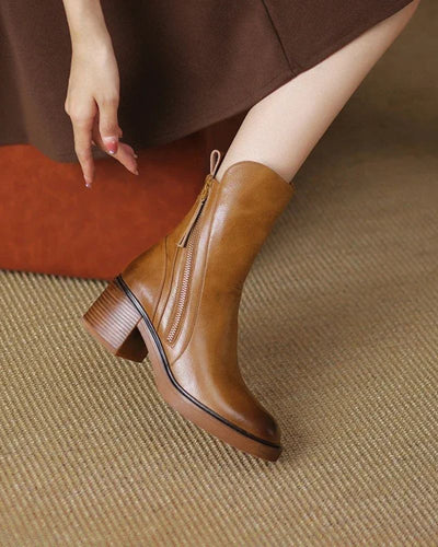 Giulia – elegante stivale in pelle