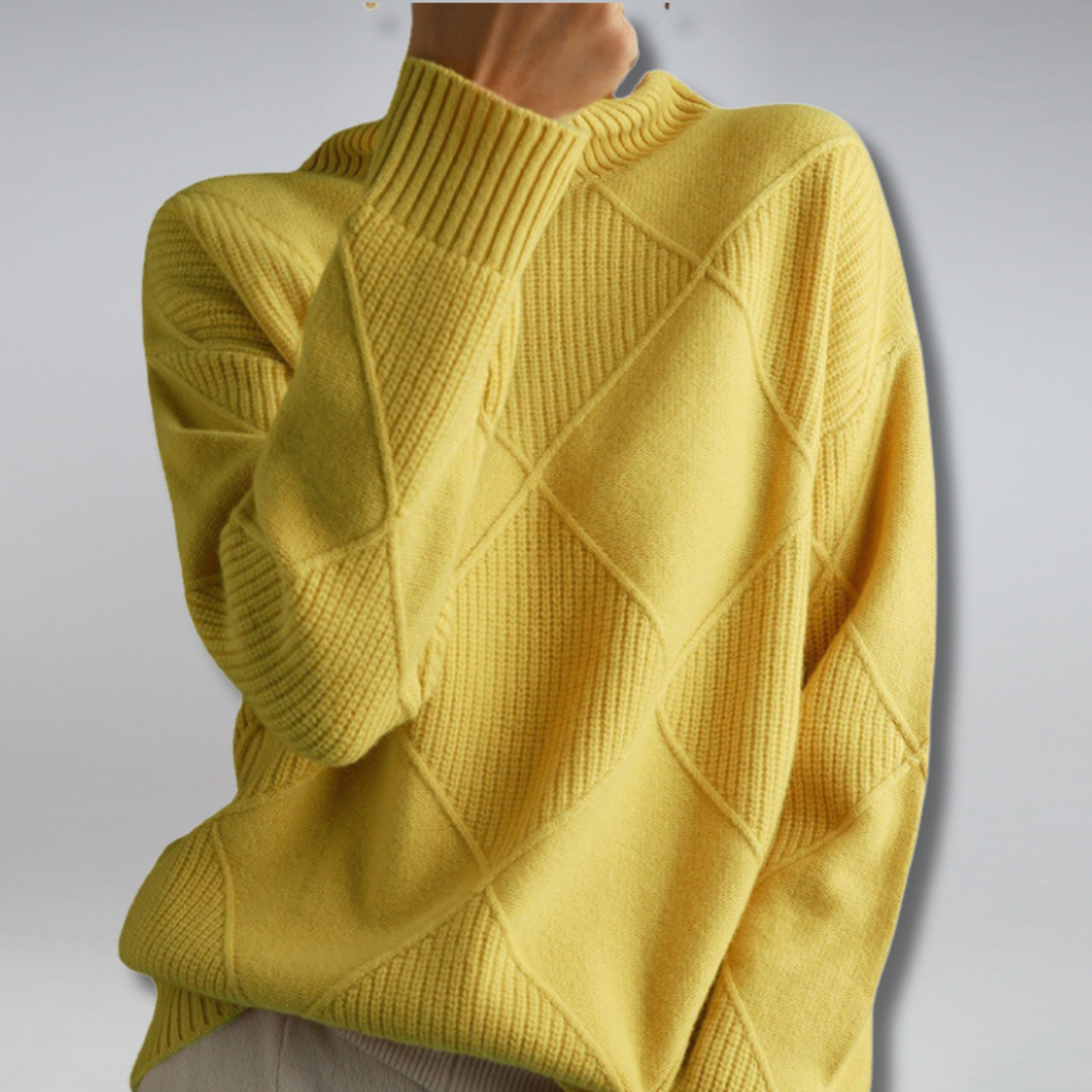 Darcy - Maglione a Collo Alto Oversize