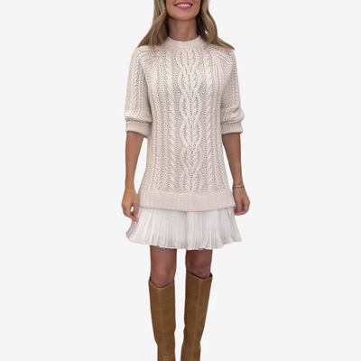 Chiara – Raffinato abito in maglia