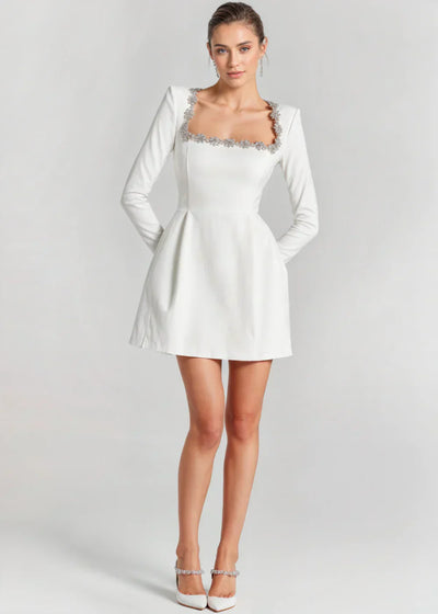 Rita - Abito Mini in Velluto