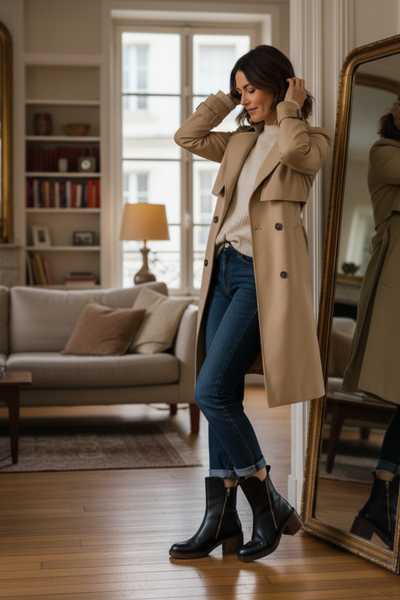 Giulia – elegante stivale in pelle