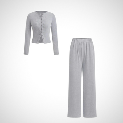 Sofy - Set Top e Pantaloni a Manica Lunga