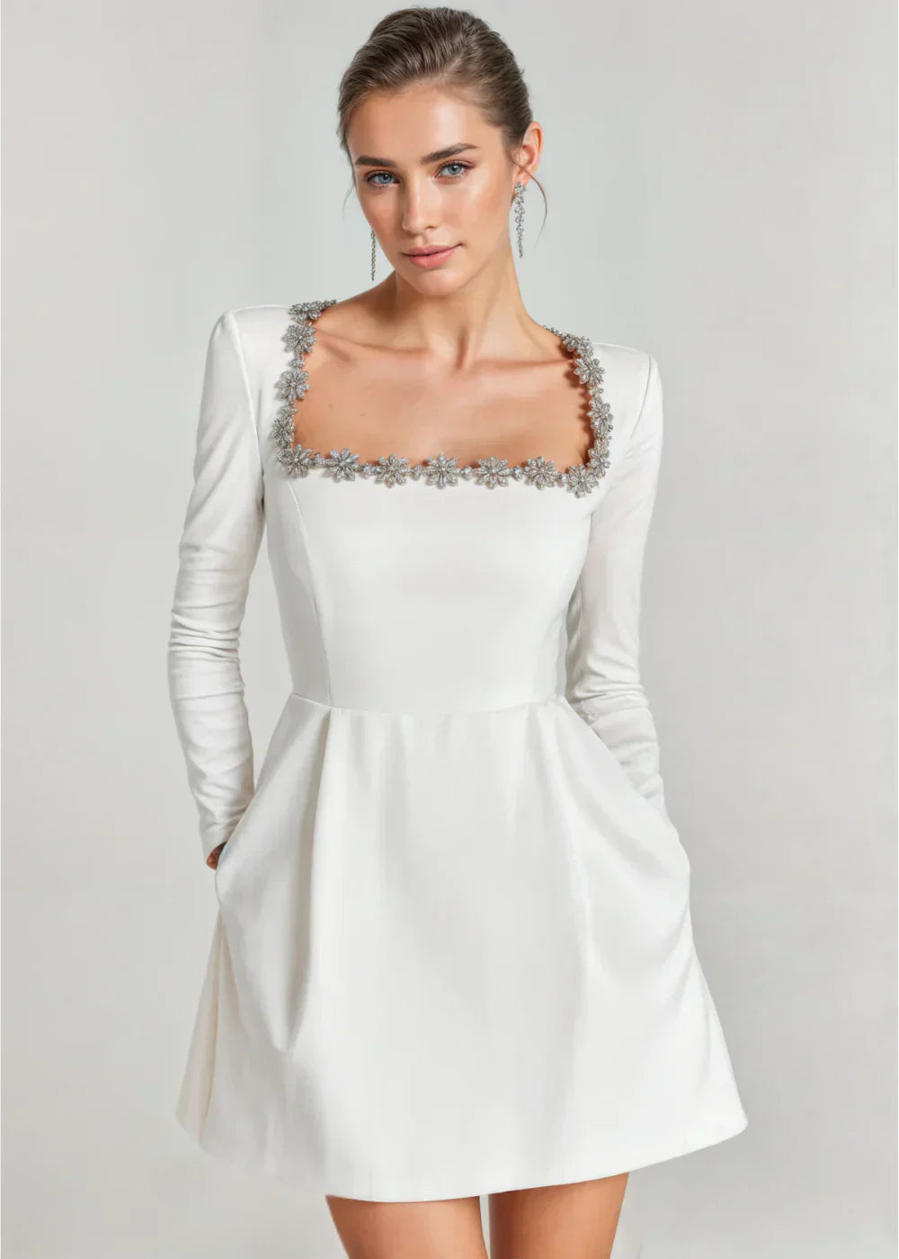 Rita - Abito Mini in Velluto