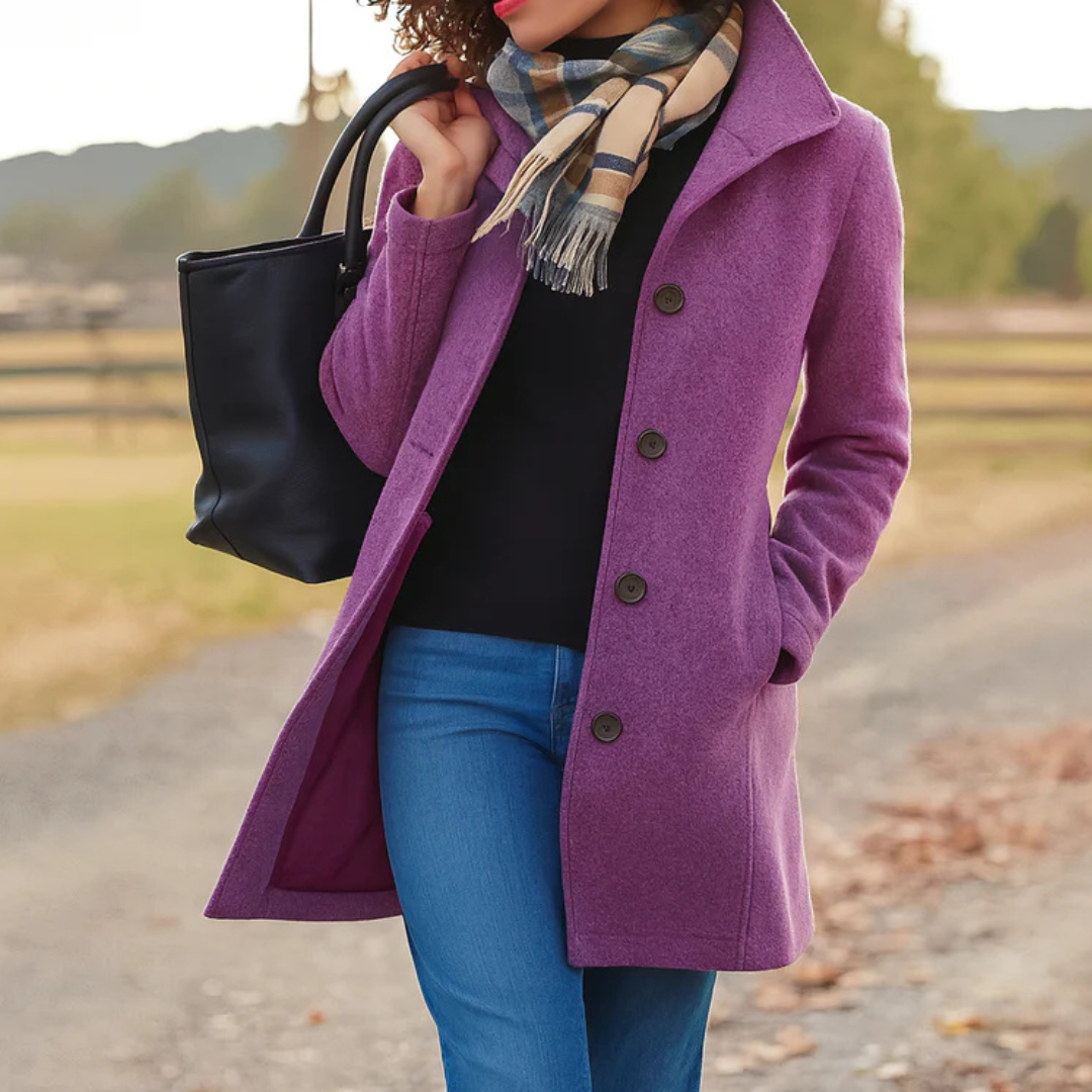 Elaine – Elegante Cappotto Senza Tempo