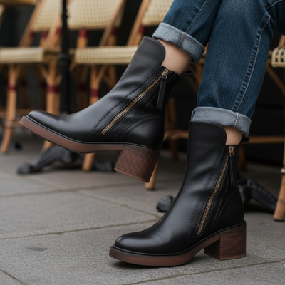 Giulia – elegante stivale in pelle
