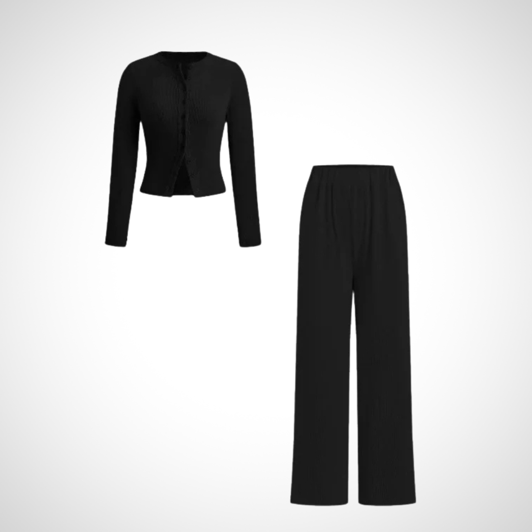 Sofy - Set Top e Pantaloni a Manica Lunga