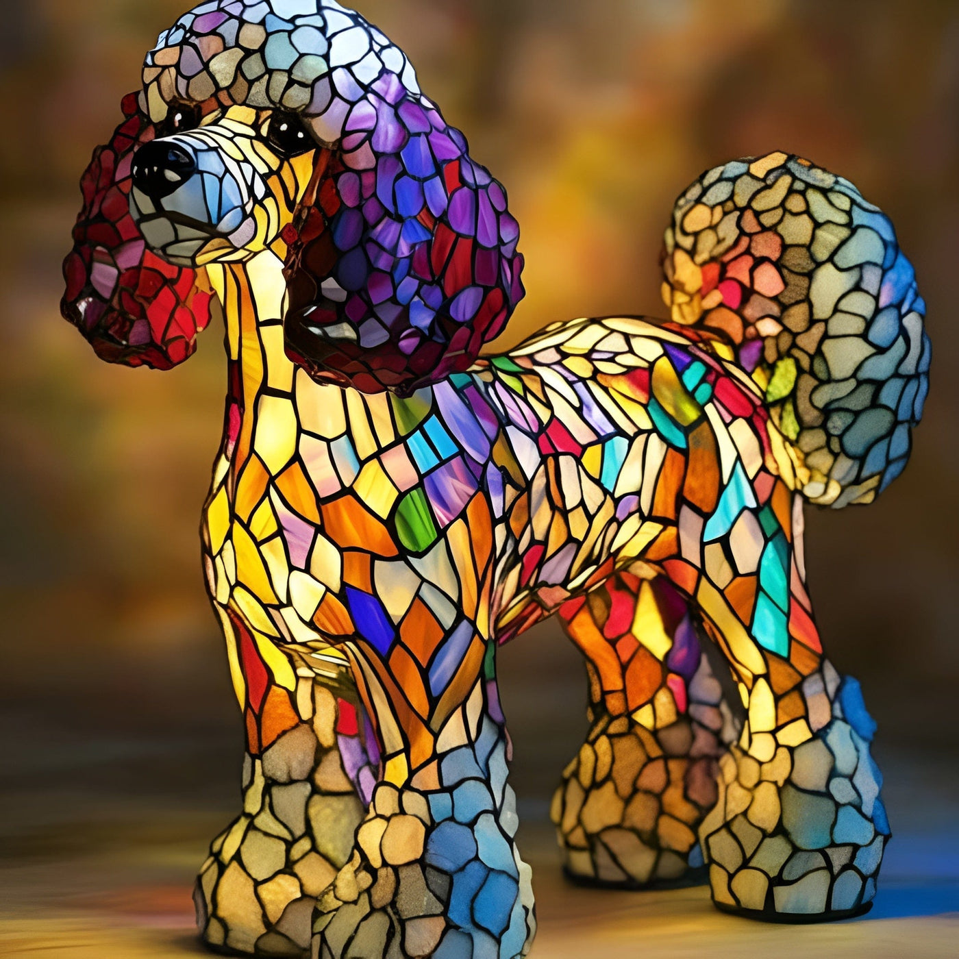 Lampada Glow Elegante Poodle