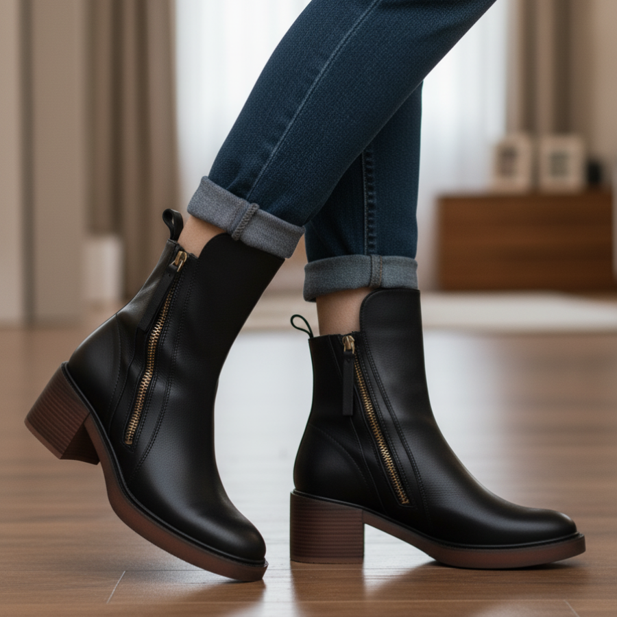 Giulia – elegante stivale in pelle