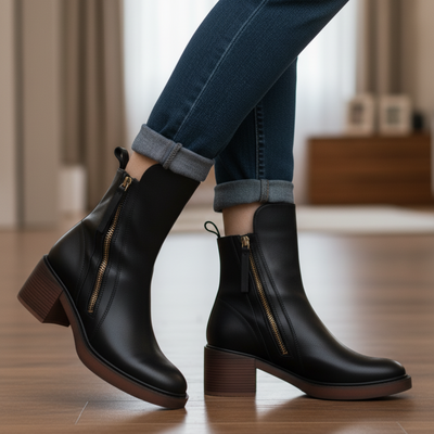 Giulia – elegante stivale in pelle
