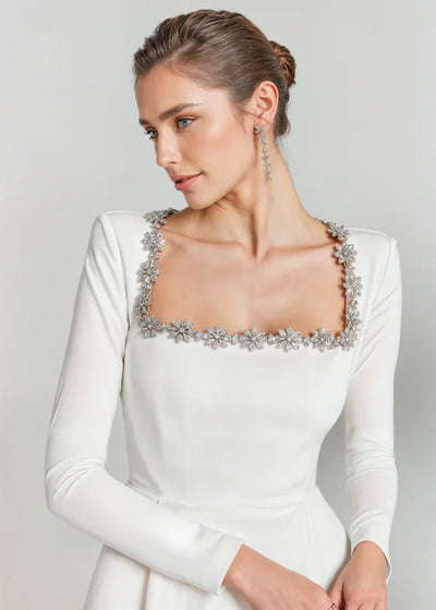 Rita - Abito Mini in Velluto