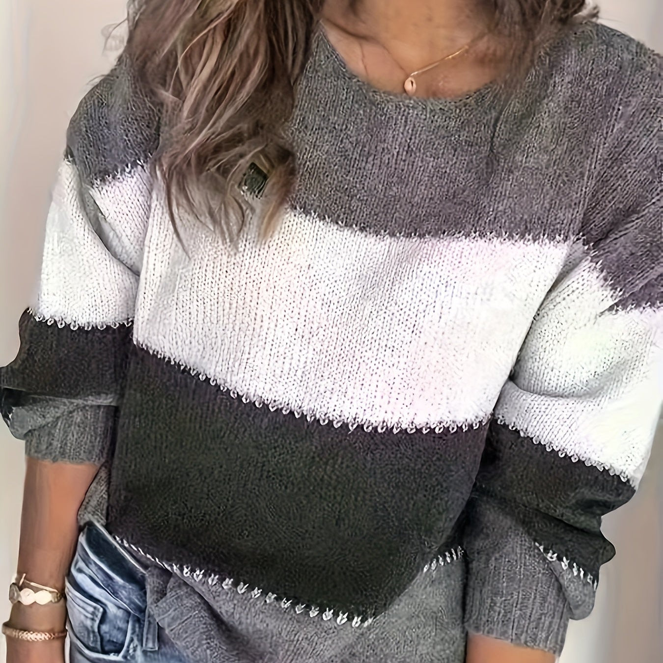 Livia - Maglione Color Block