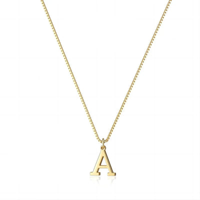 Enzhalynne | Collana con Iniziali in Oro 18K