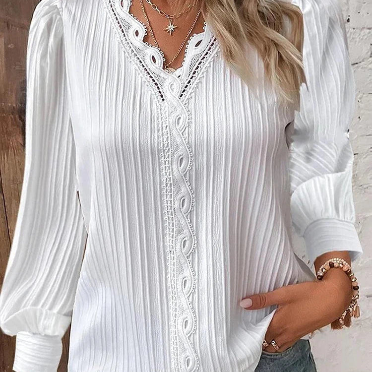 Alison – Maglione a Righe con Collo