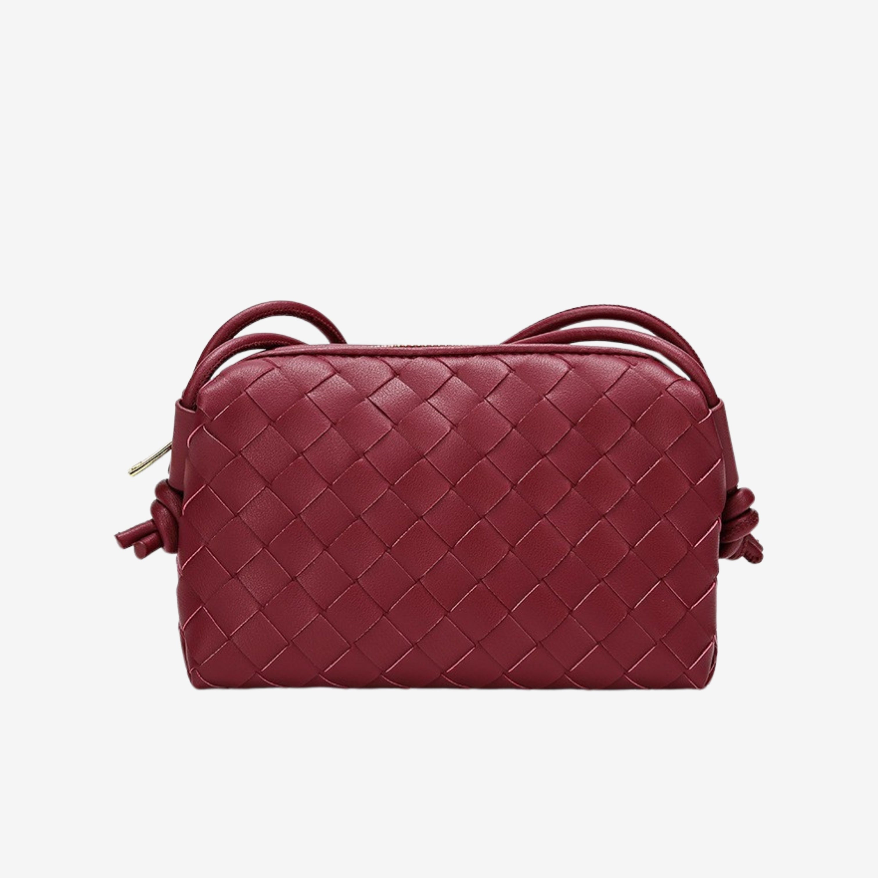 Janna | Borsa a tracolla compatta intrecciata per ogni giorno