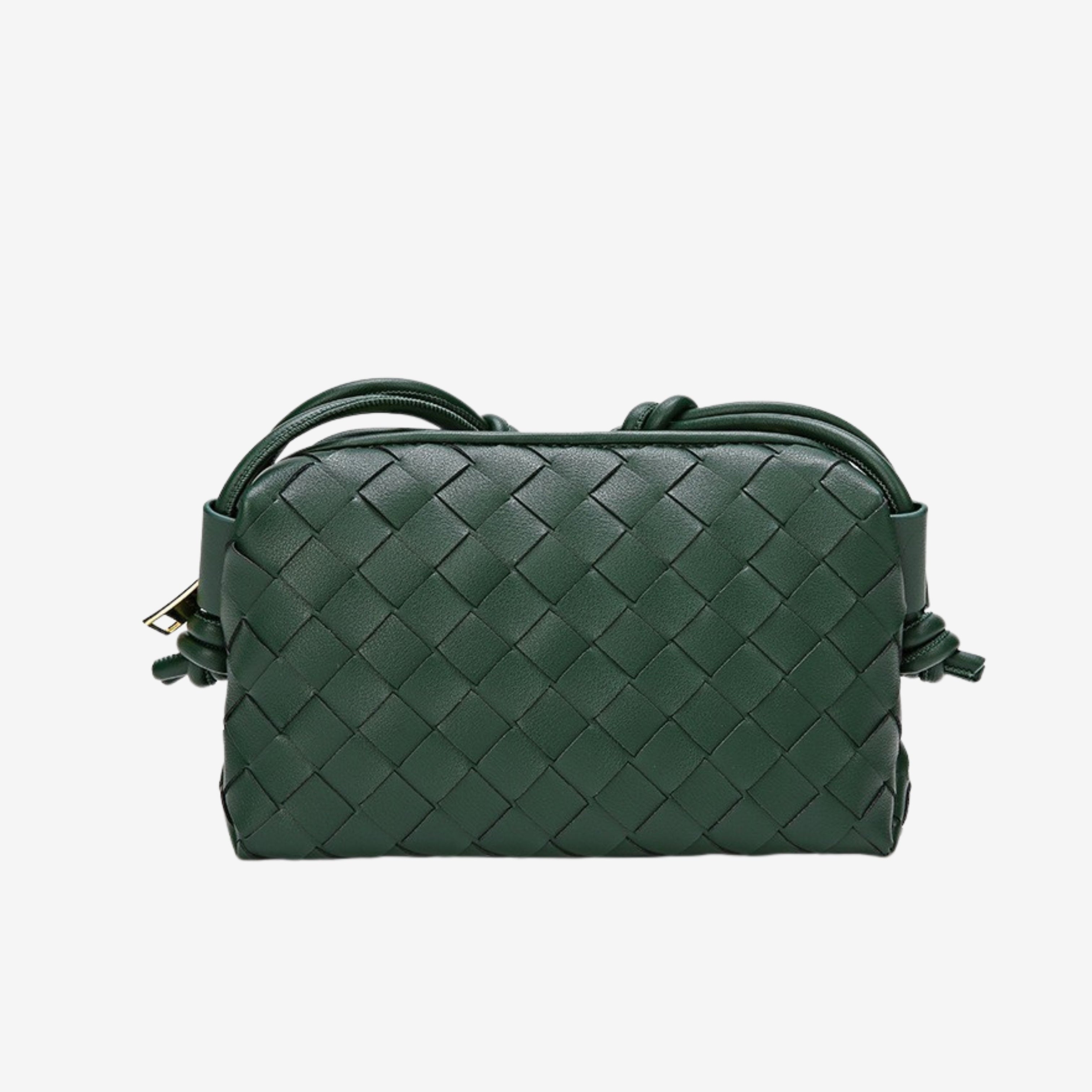 Janna | Borsa a tracolla compatta intrecciata per ogni giorno