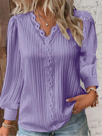 Alison – Maglione a Righe con Collo