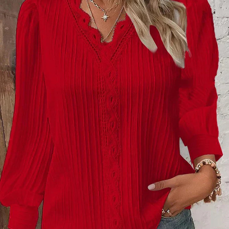 Alison – Maglione a Righe con Collo