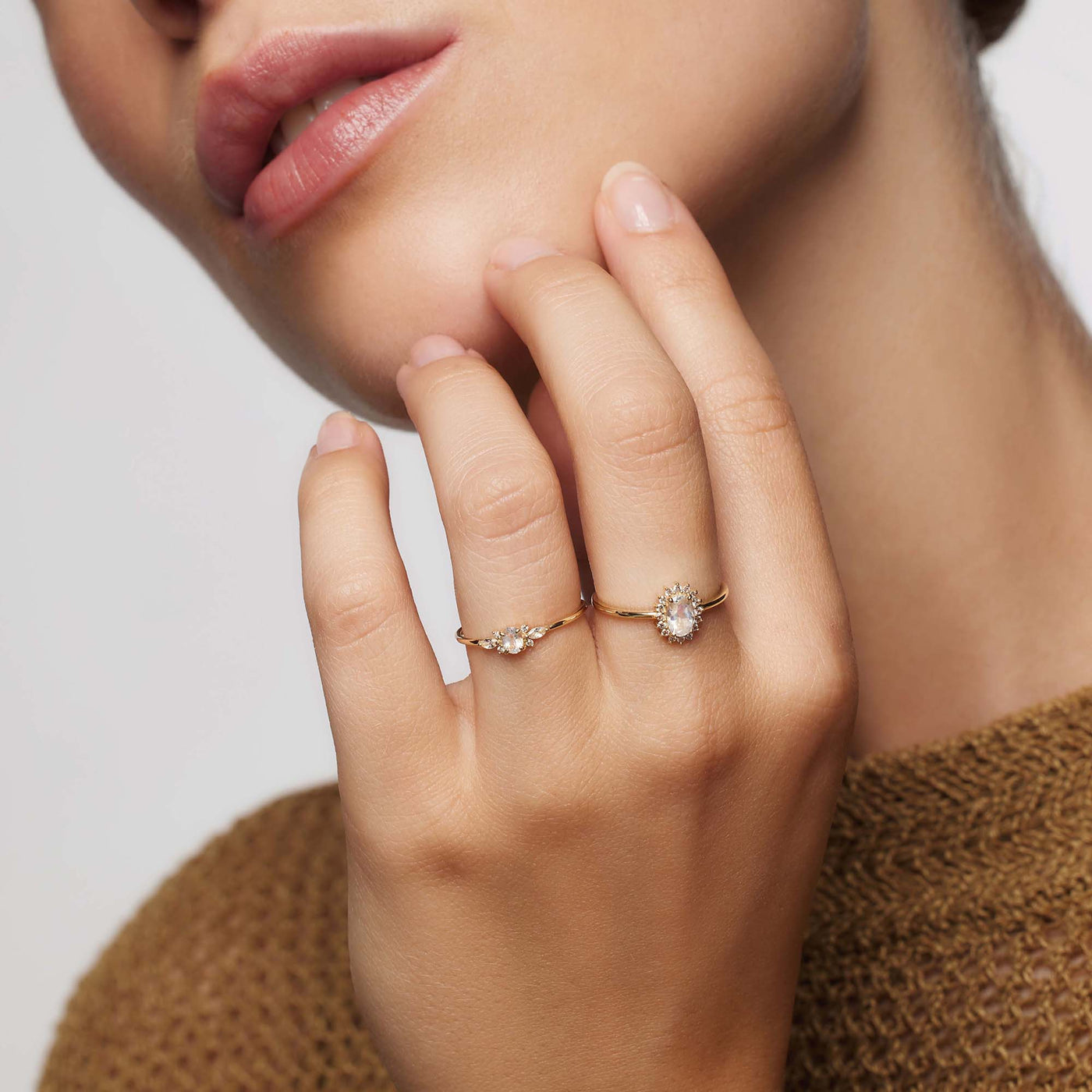 Lioravelle | Anello in Diamante Viola in Oro 18k