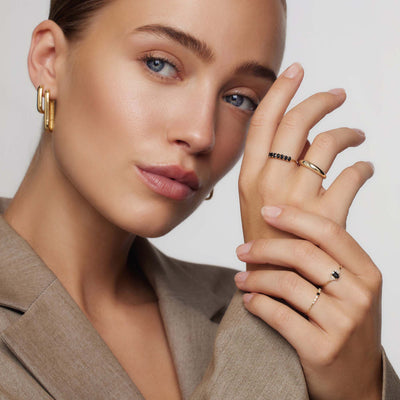 Velerianne | Anello Solido in Oro 14k