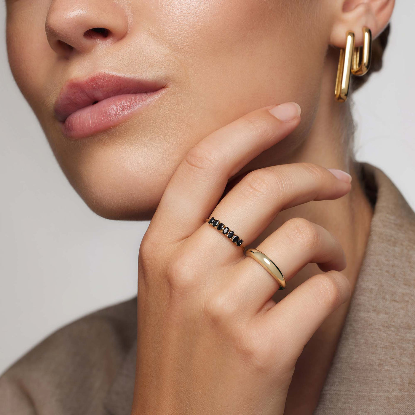 Velerianne | Anello Solido in Oro 14k