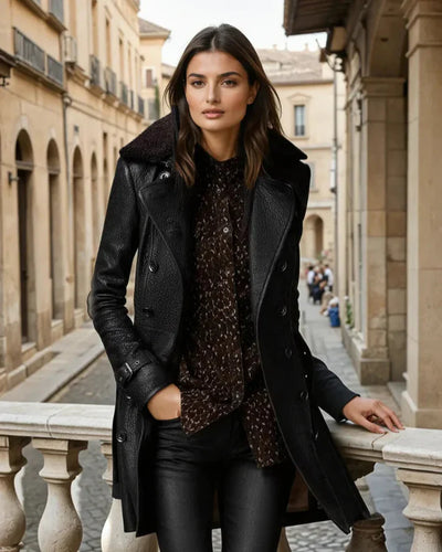 Victoria - Elegante Giacca in Pelle