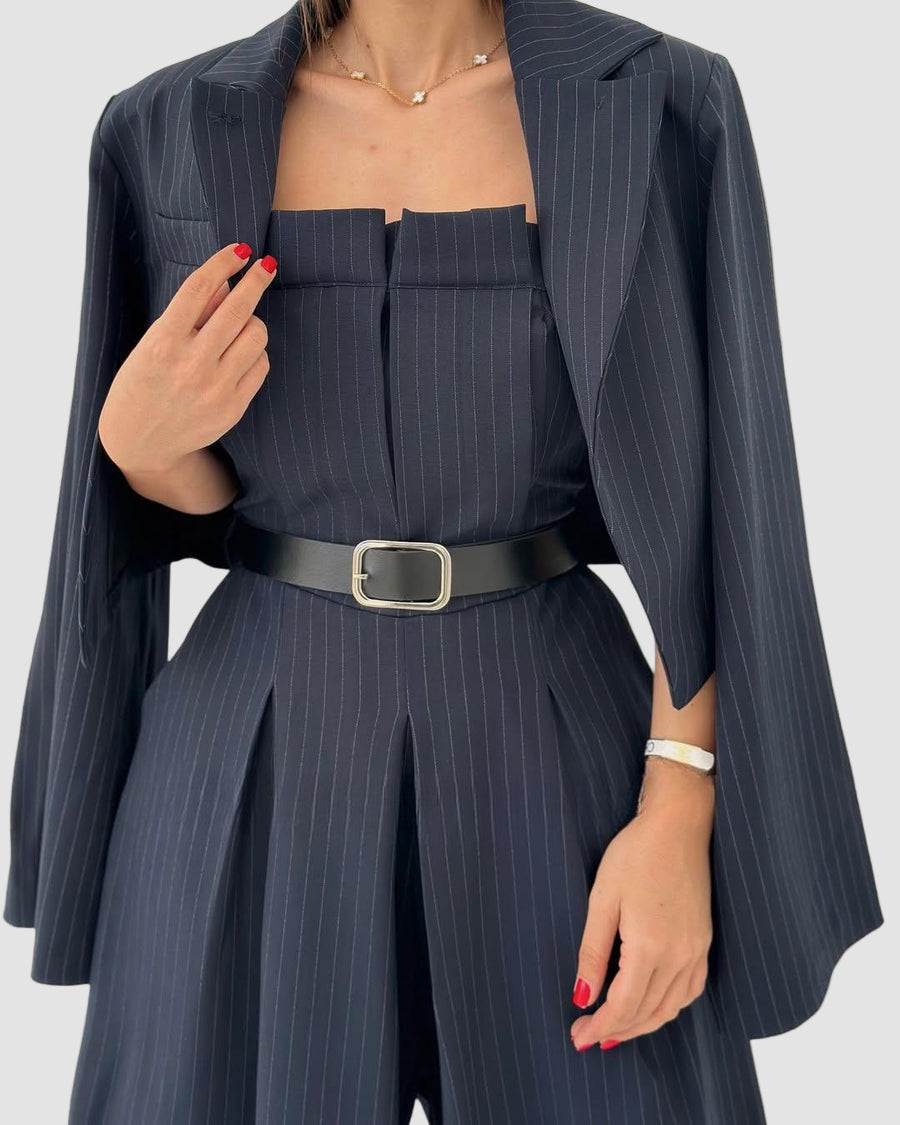 Sofia – Elegante completo bustier e giacca