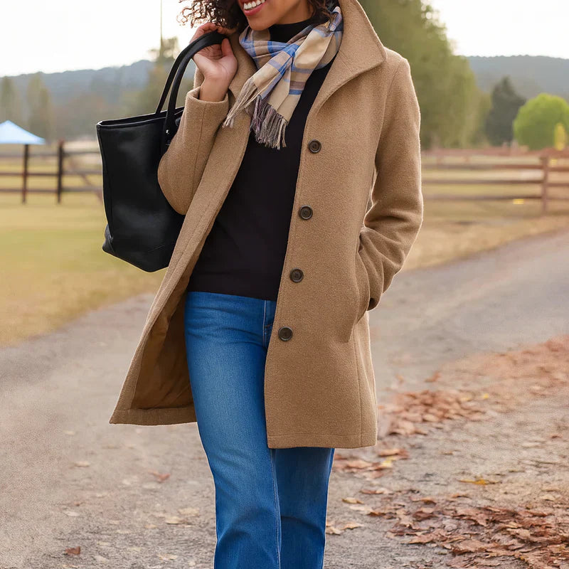 Elaine – Elegante Cappotto Senza Tempo