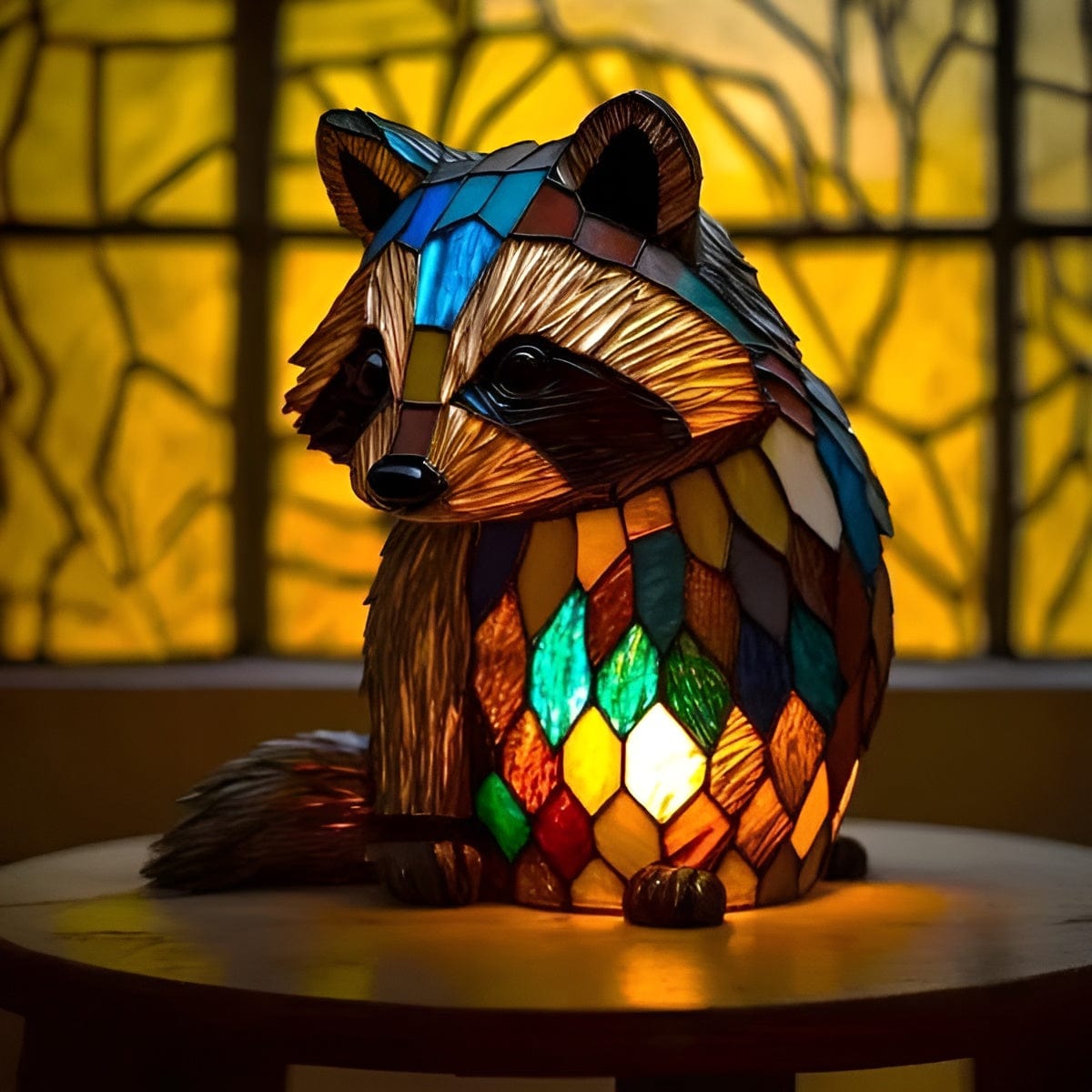 Lampada Glow di Raccoon Arrugginito