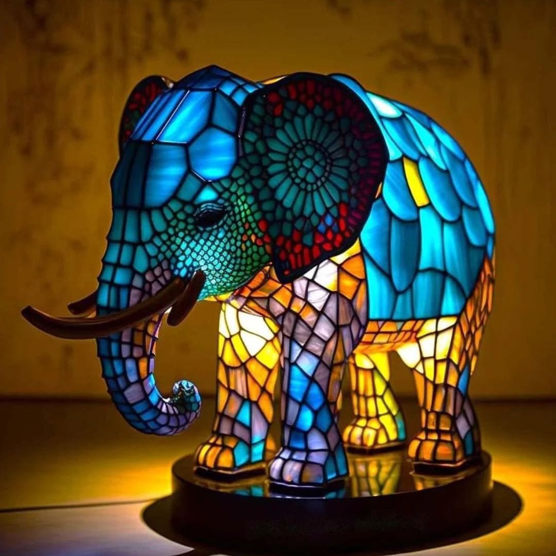 Lampada Reale Elefante Luminoso