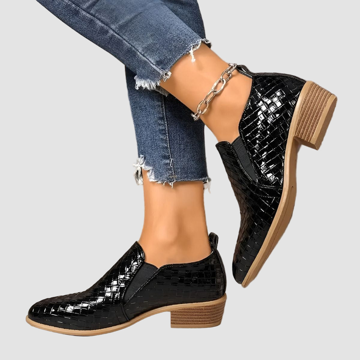Alexia – Eleganti Scarpe Oxford Ortopediche in pelle
