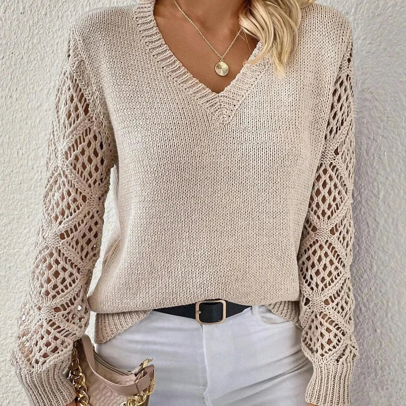 Martha - Maglione V-Neck Couture