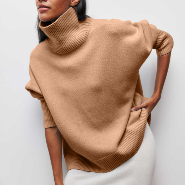 Avery - Maglione comfortevole a collo alto