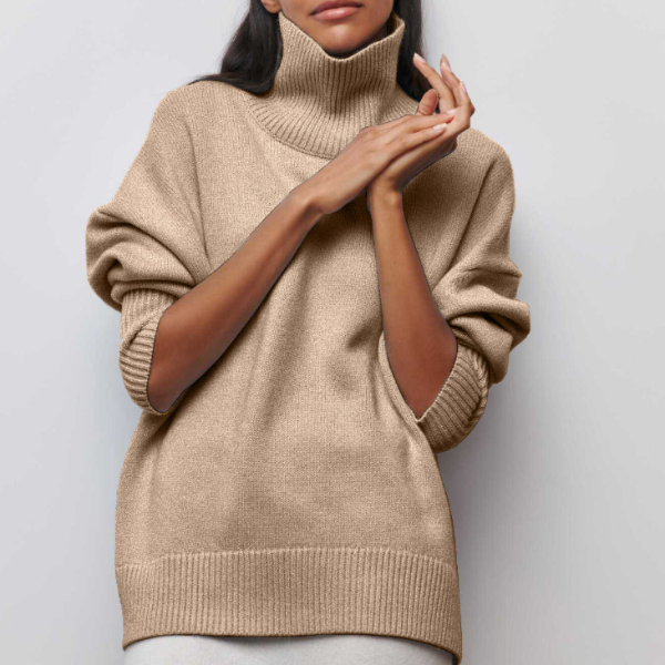 Avery - Maglione comfortevole a collo alto