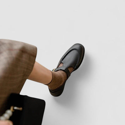 Avery - Scarpe ortopediche a punta quadrata Mary Jane