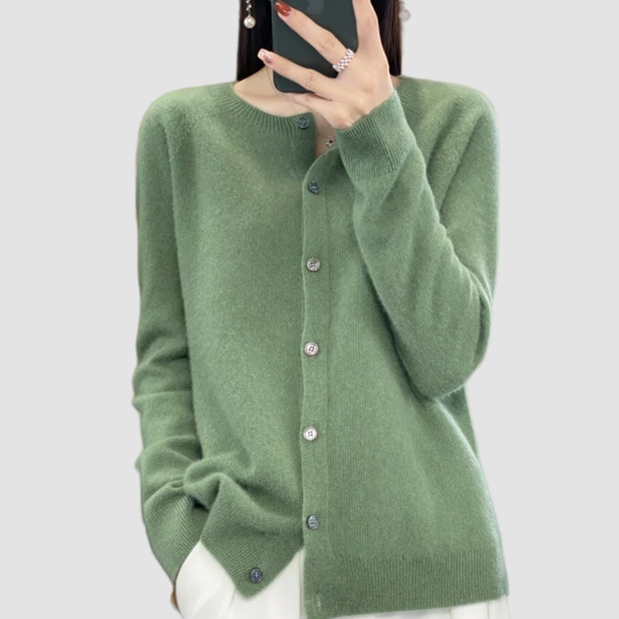 Anna - Cardigan in lana merino