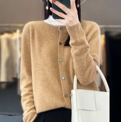 Anna - Cardigan in lana merino