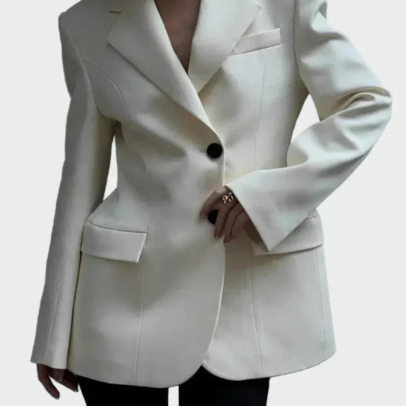Moolie - Giacca con Linea Imponente e Bottoni