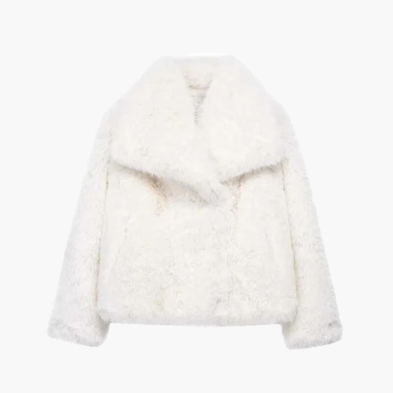Cappotto in Pelliccia Sintetica Jenna