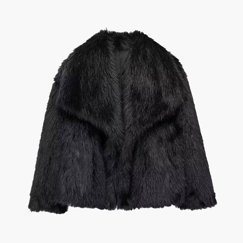 Cappotto in Pelliccia Sintetica Jenna