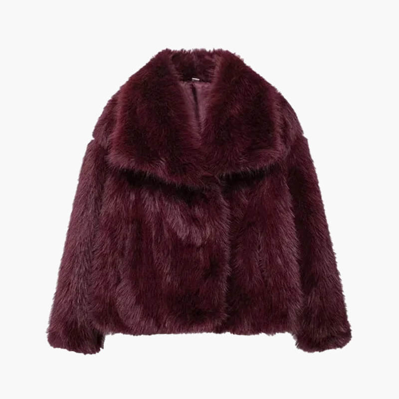 Cappotto in Pelliccia Sintetica Jenna