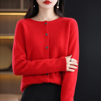 Anna - Cardigan in lana merino