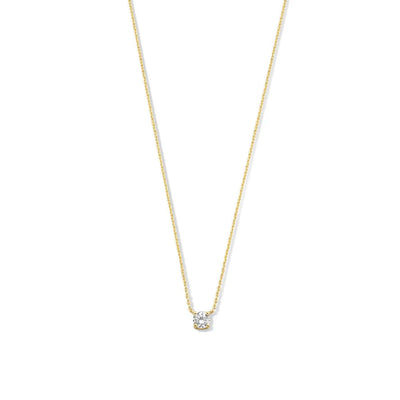 Ysavienna | Collana in Pietra Moissanite in Oro 14k