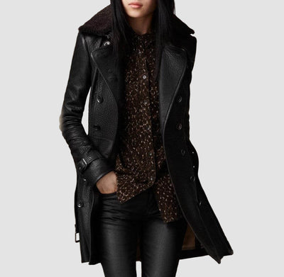 Victoria - Elegante Giacca in Pelle