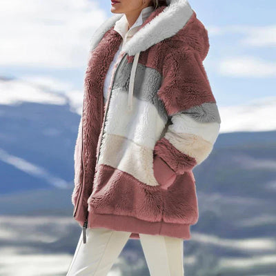 Isabella™ Giacca Invernale da Donna con Cappuccio e Cerniera